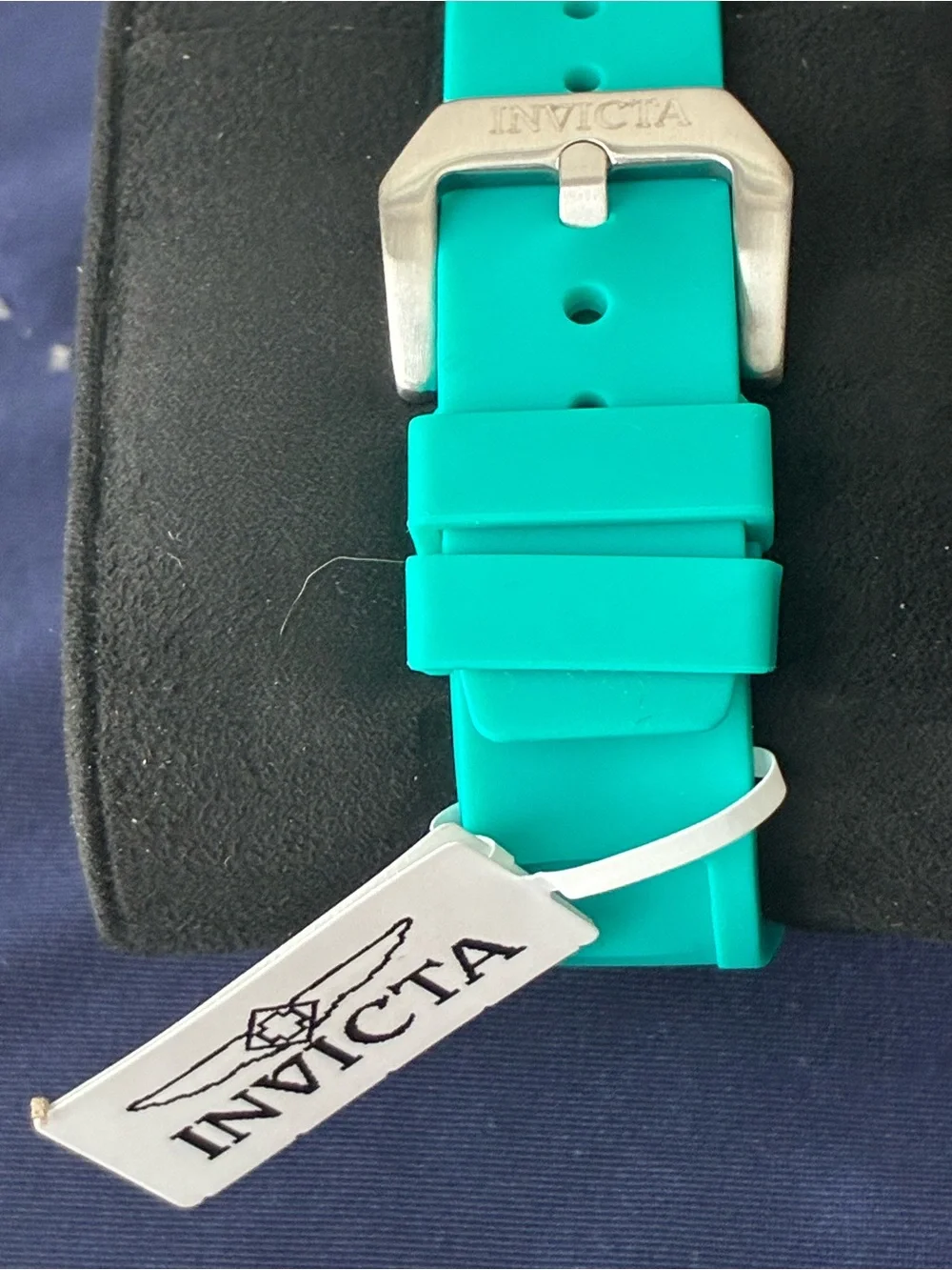 Invicta Turquoise and Black Men's Chronograph Watch